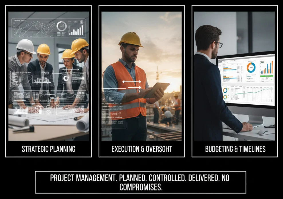 Our experienced project managers are the core of our operations, taking full responsibility for the success of every project. They meticulously handle every detail, from the initial plan to the final delivery.